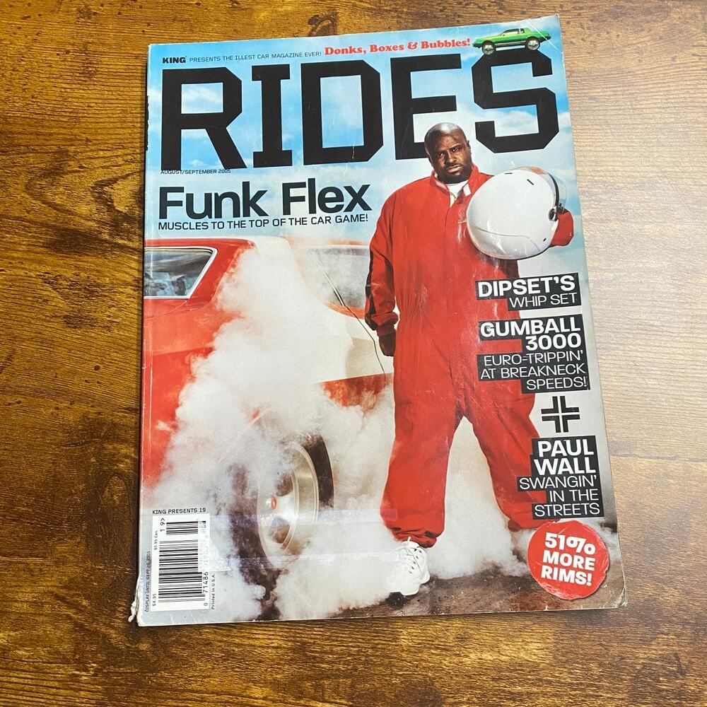 Rides Magazine #19 - Funk Flex - Juelz Santana - Jim Jones
